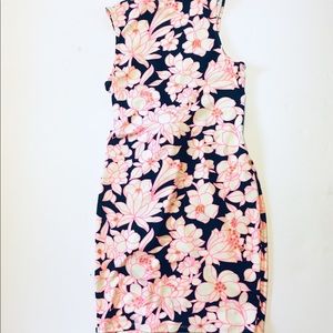 JB by Julie Brown Dresses - Julie Brown Navy Pink & White Knotted Dress JB by Julie Brown Dresses - Julie Brown Navy Pink & White Knotted Dress